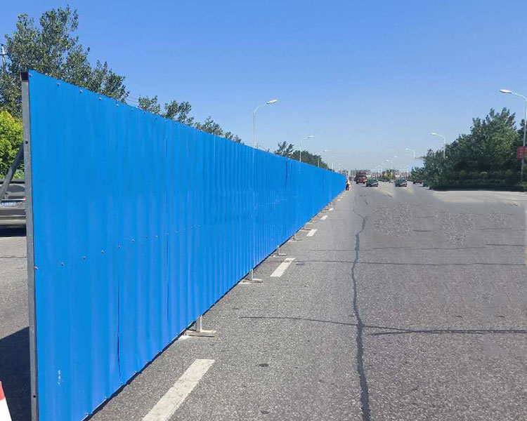 南开区工程围挡板案例