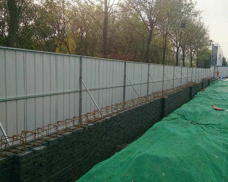 南开区工程围挡板案例